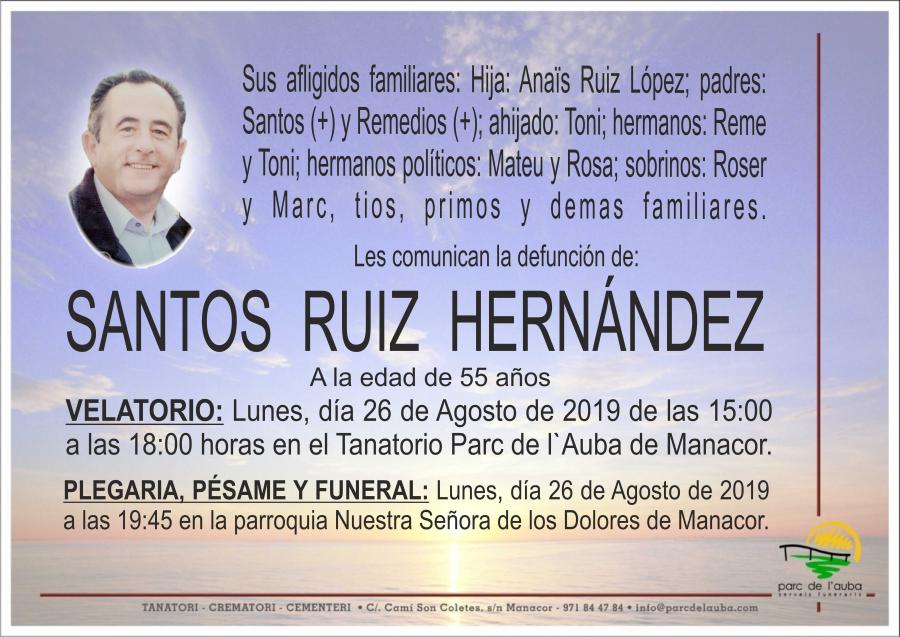 SANTOS RUIZ HERNÁNDEZ