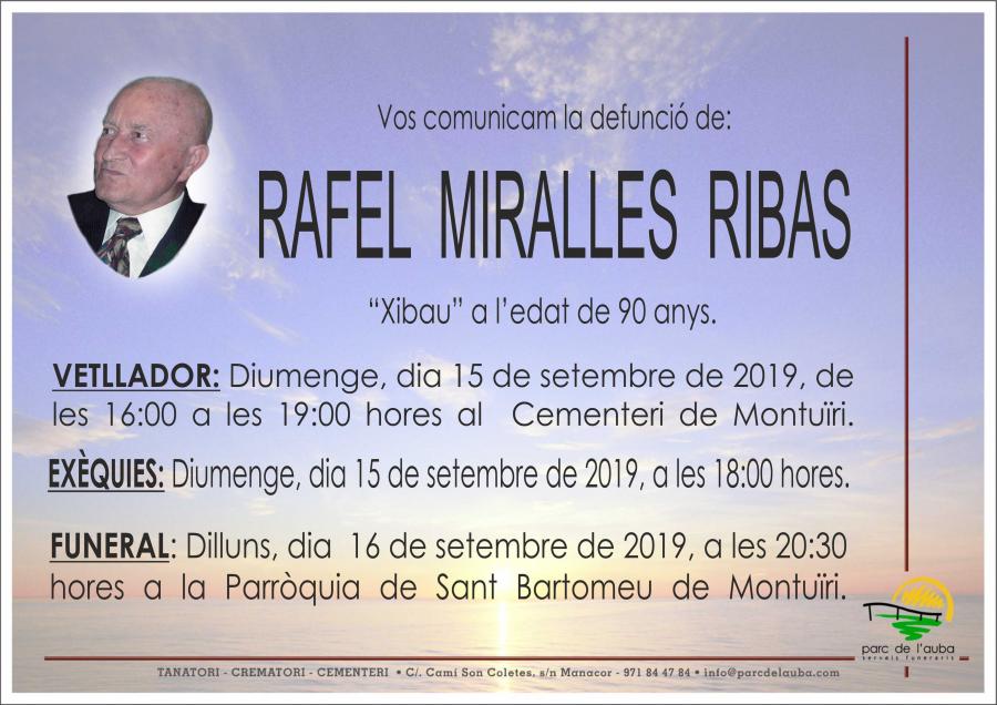 RAFEL MIRALLES RIBAS