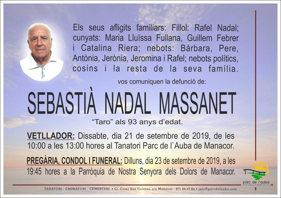 SEBASTIÀ NADAL MASSANET