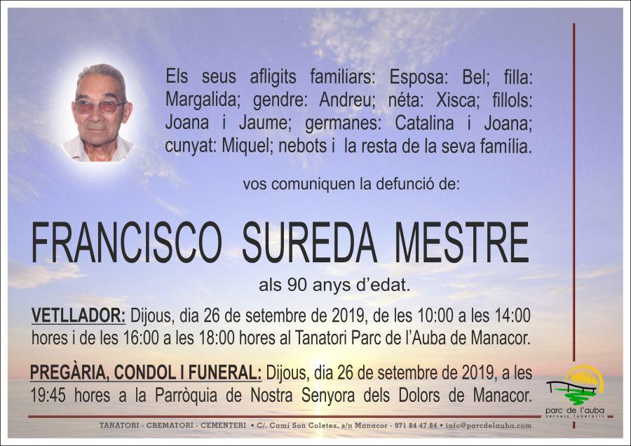 FRANCISCO SUREDA MESTRE