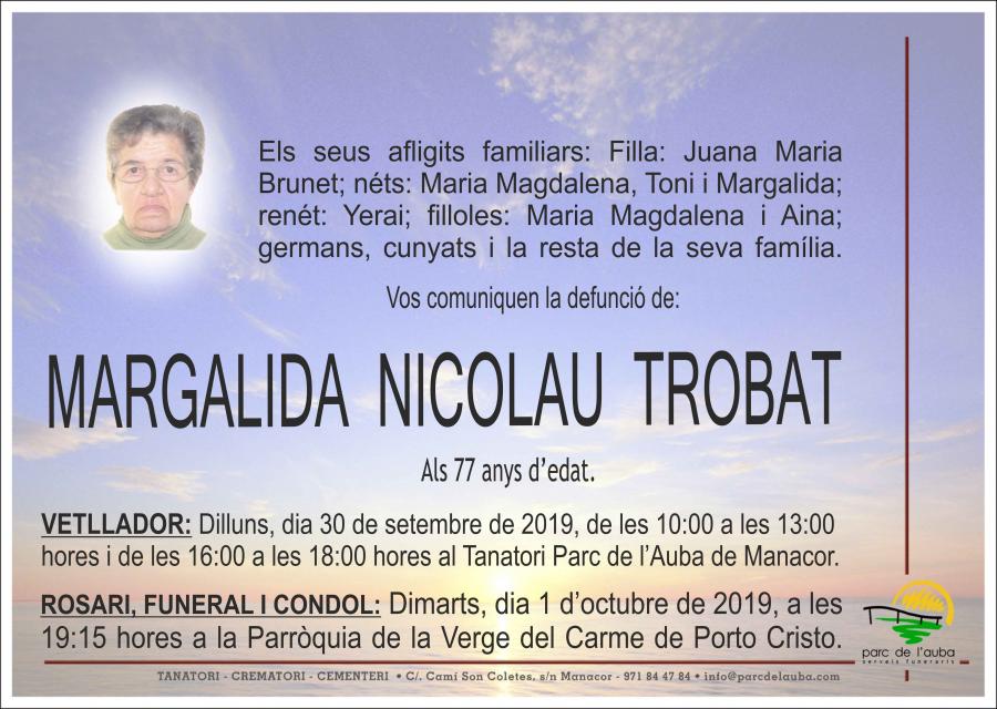 MARGALIDA NICOLAU TROBAT