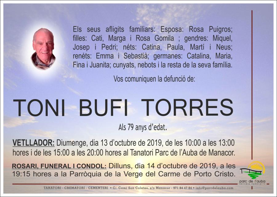 TONI BUFI TORRES