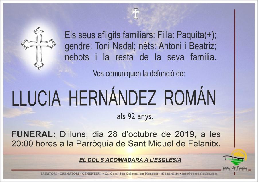 LLUCIA   HERNÁNDEZ ROMÁN