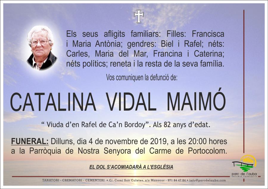 CATALINA VIDAL MAIMÓ