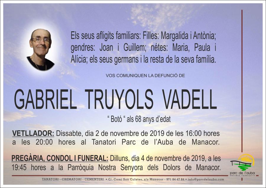 GABRIEL TRUYOLS VADELL