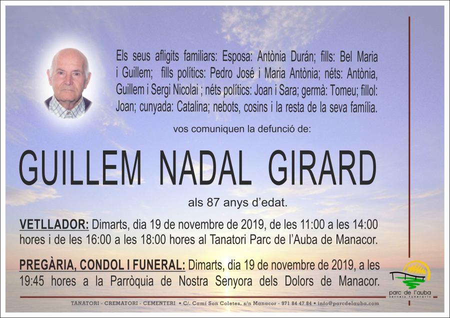 GUILLEM NADAL GIRARD