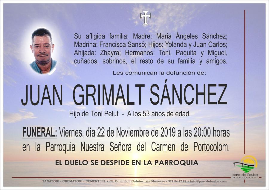 JUAN GRIMALT SANCHEZ