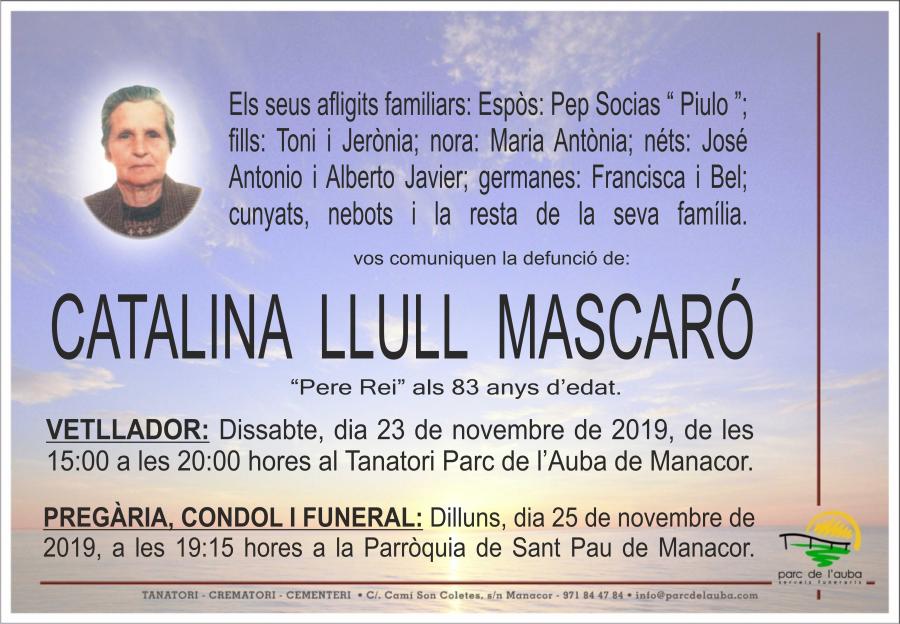 CATALINA LLULL MASCARÓ