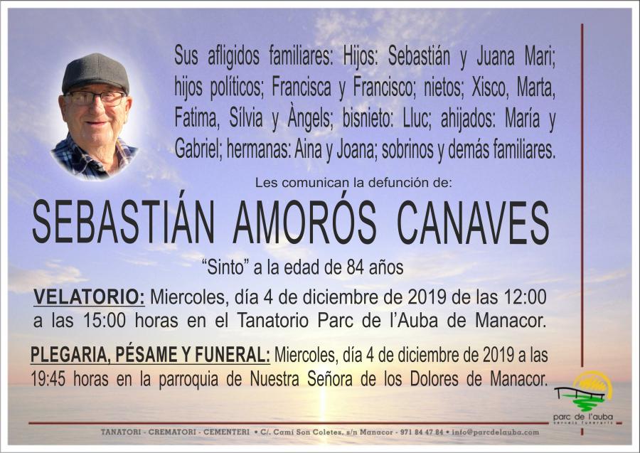 SEBASTIÁN AMORÓS CANAVES