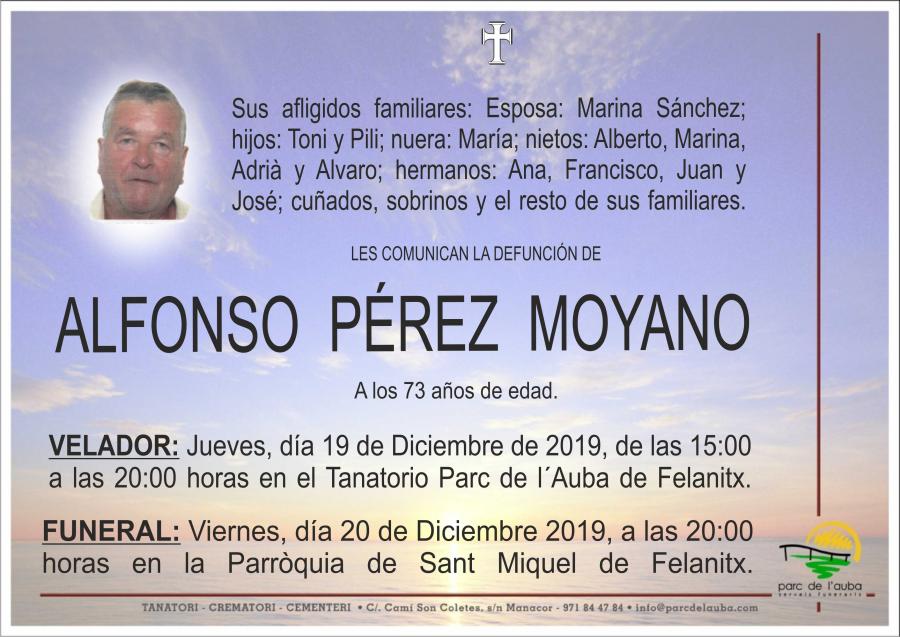 ALFONSO PÉREZ MOYANO