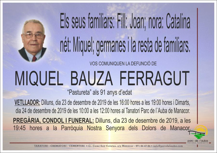 MIQUEL BAUZA FERRAGUT