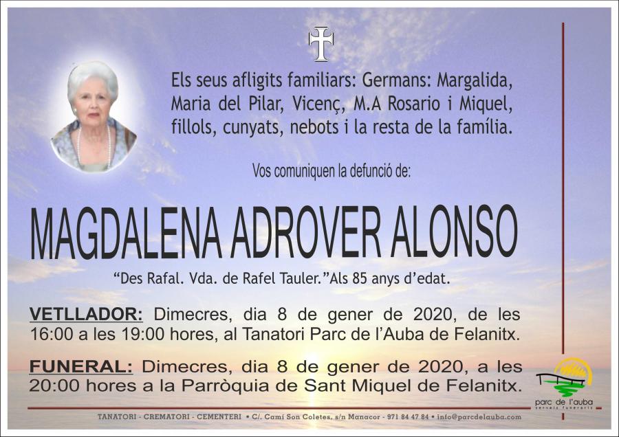 MAGDALENA ADROVER ALONSO