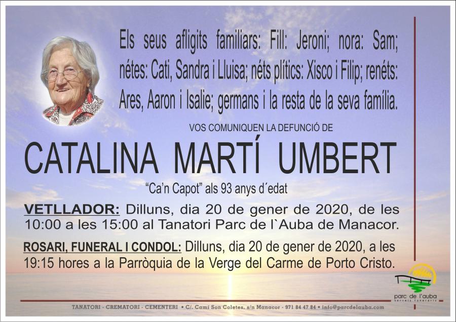 CATALINA MARTÍ UMBERT