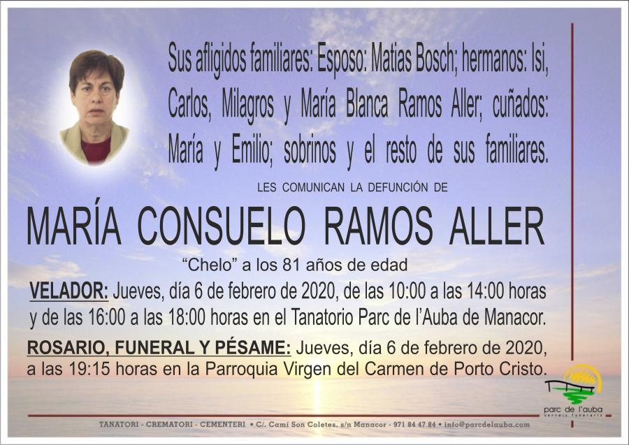MARÍA CONSUELO RAMOS ALLER