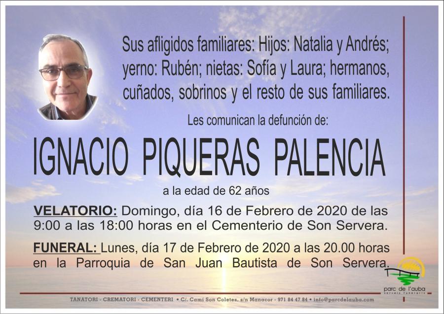 IGNACIO PIQUERAS PALENCIA