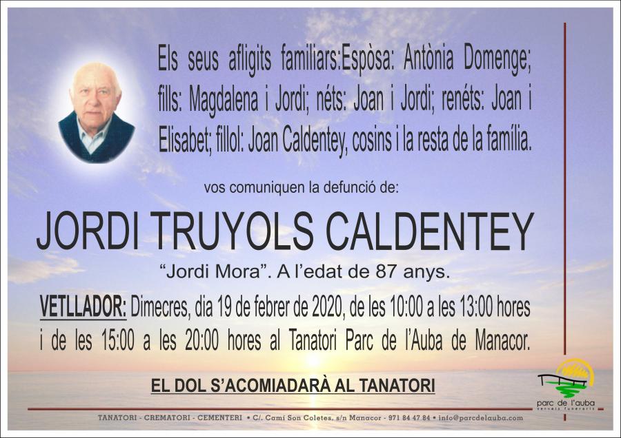 JORDI TRUYOLS CALDENTEY