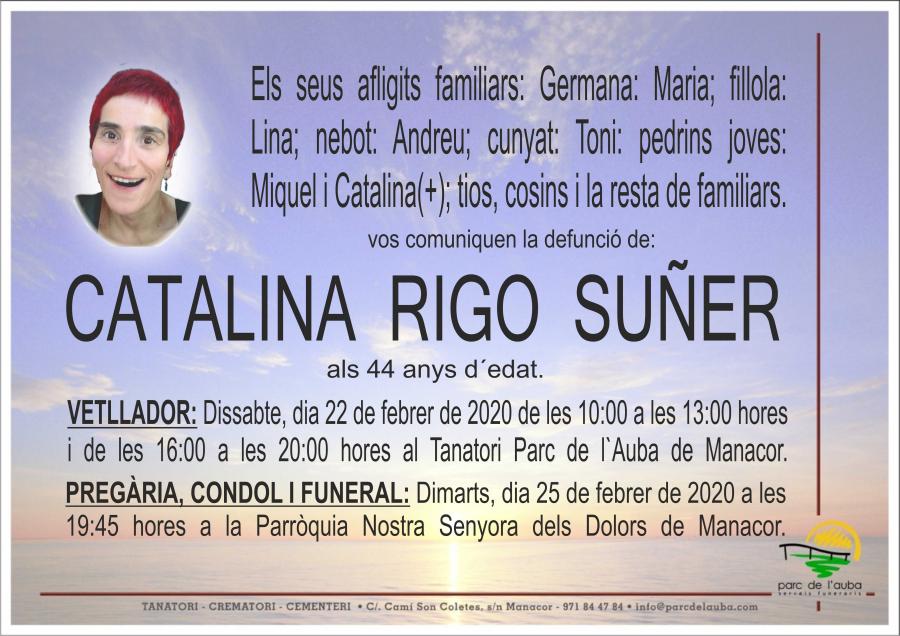 CATALINA RIGO SUÑER