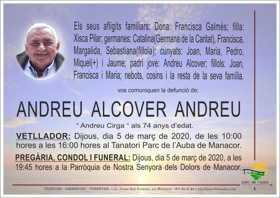 ANDREU ALCOVER ANDREU