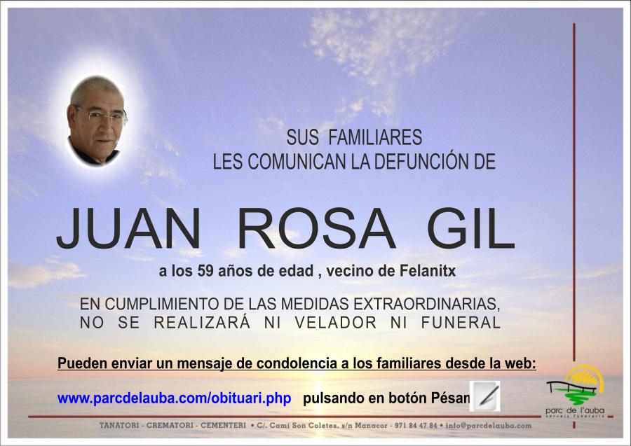 JUAN ROSA GIL