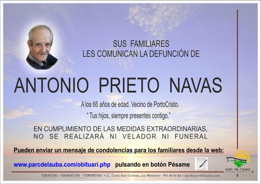 ANTONIO PRIETO NAVAS