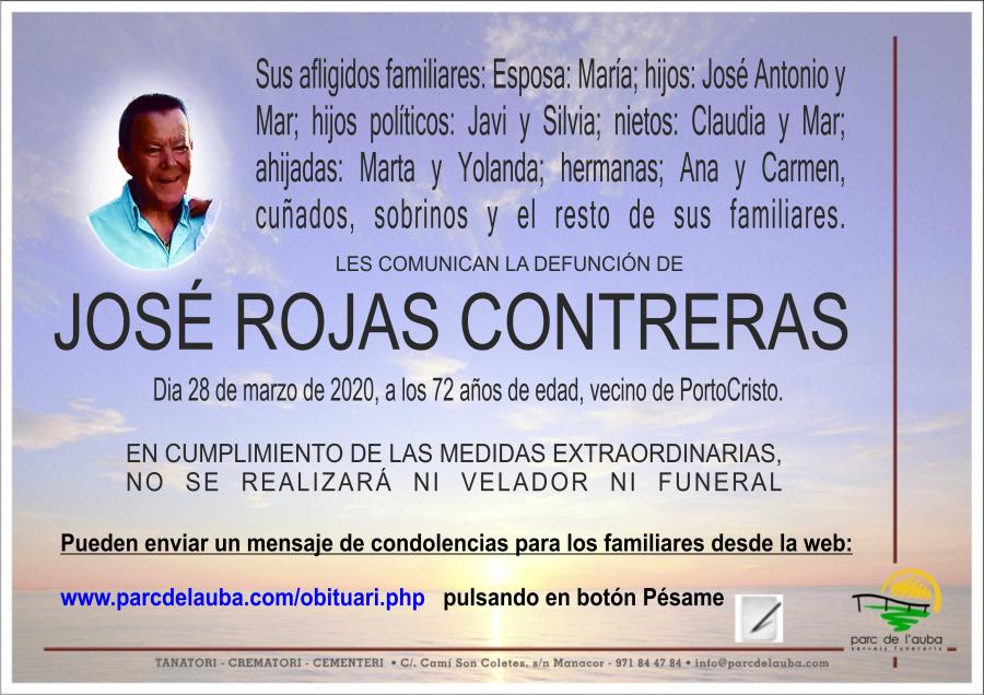 JOSÉ ROJAS CONTRERAS