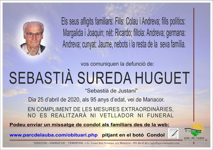 SEBASTIÀ SUREDA HUGUET