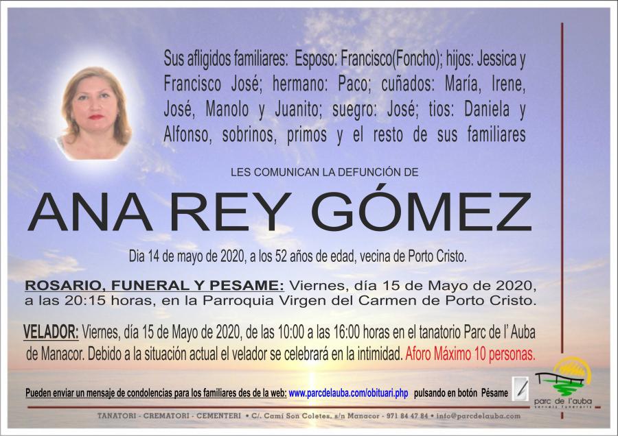 ANA REY GÓMEZ