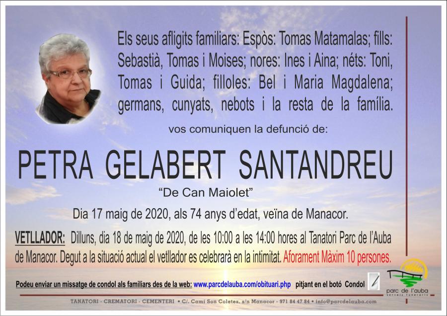PETRA GELABERT SANTANDREU