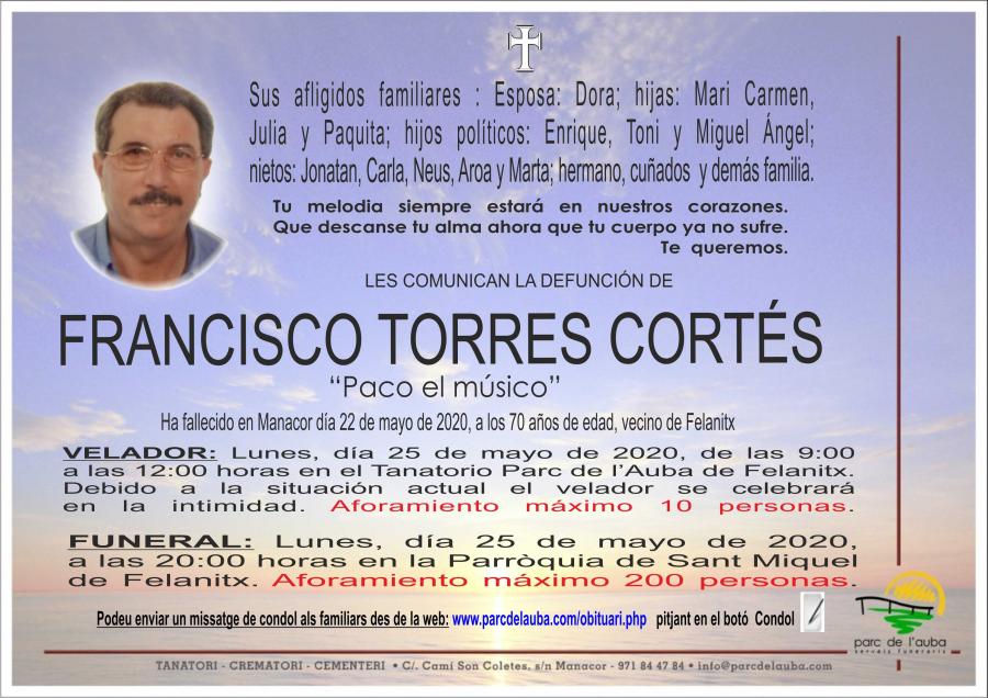 FRANCISCO  TORRES CORTÉS