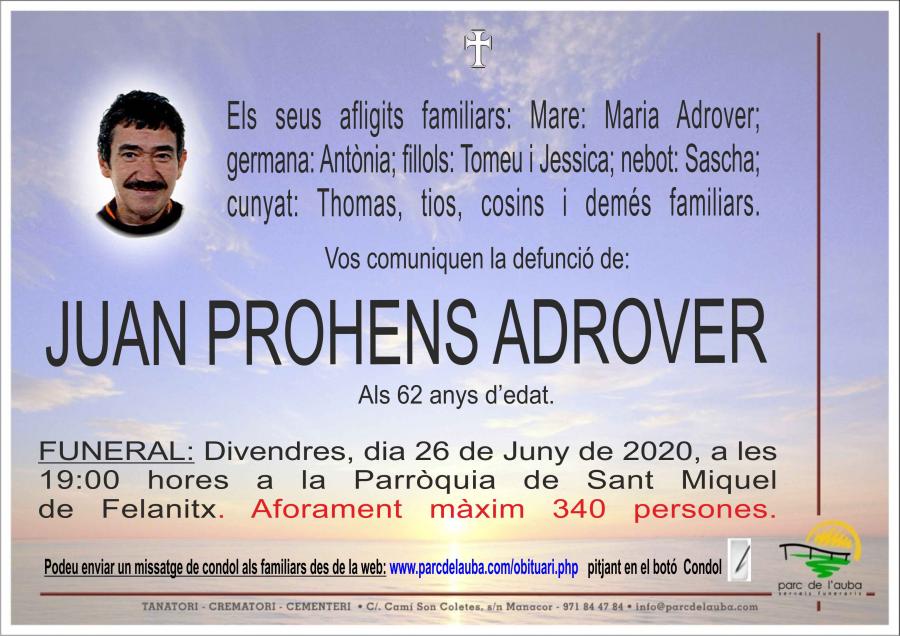 JUAN PROHENS ADROVER
