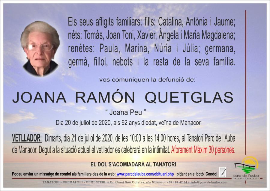 JOANA RAMÓN QUETGLAS