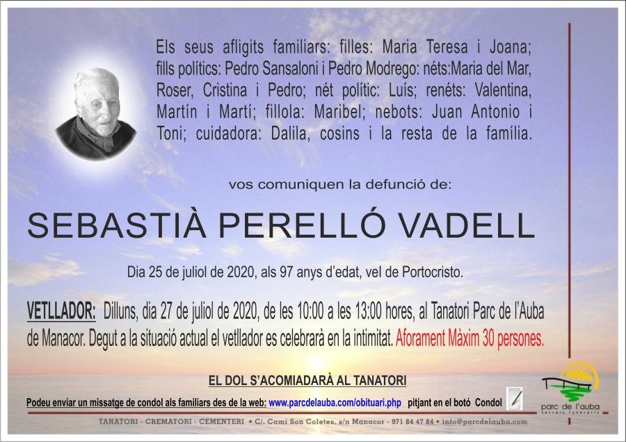 SEBASTIÀ PERELLÓ VADELL
