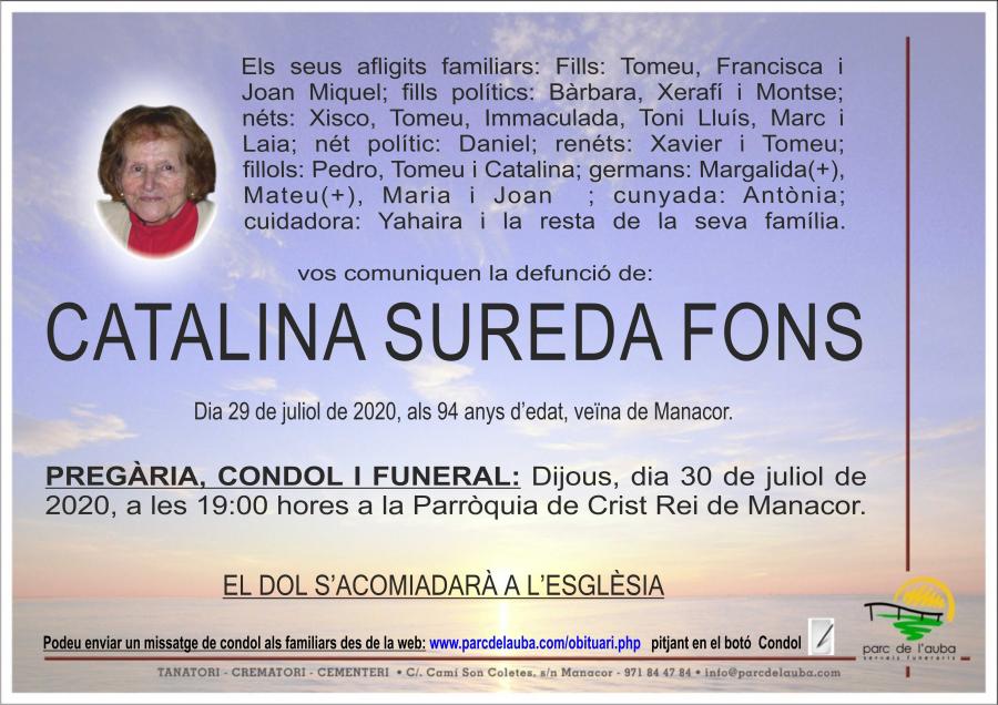 CATALINA  SUREDA FONS