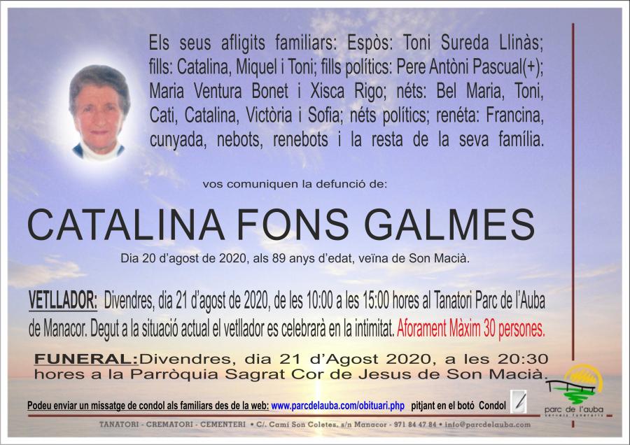 CATALINA FONS GALMES