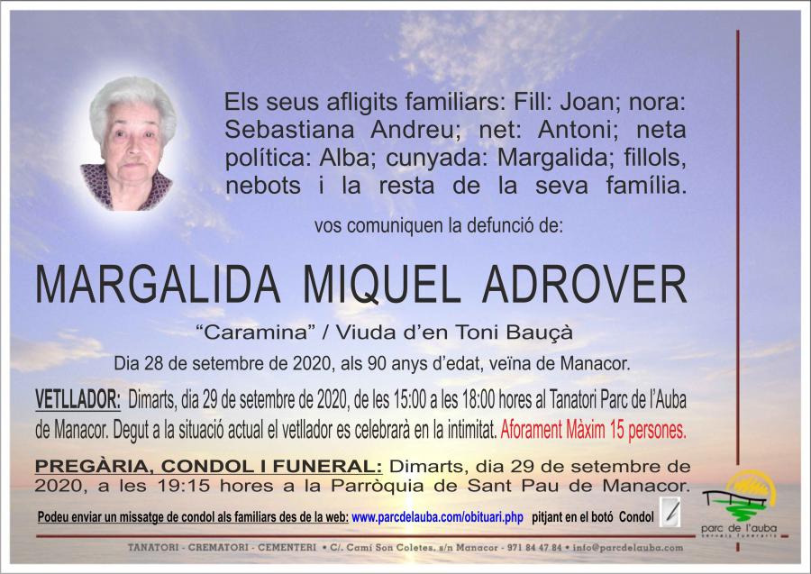MARGALIDA MIQUEL ADROVER