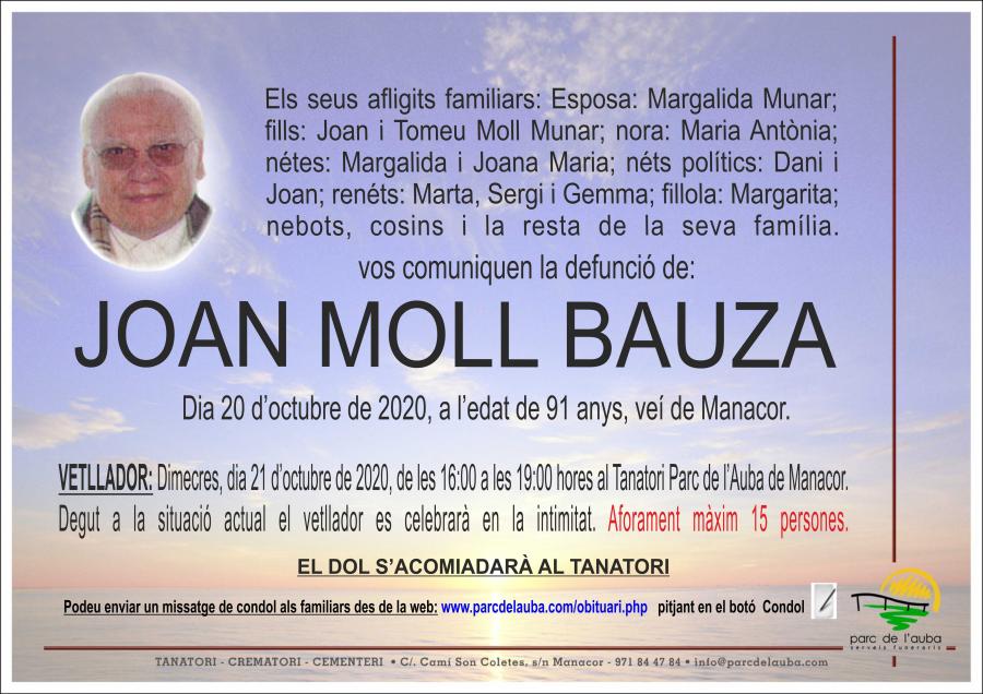 JOAN MOLL BAUZA