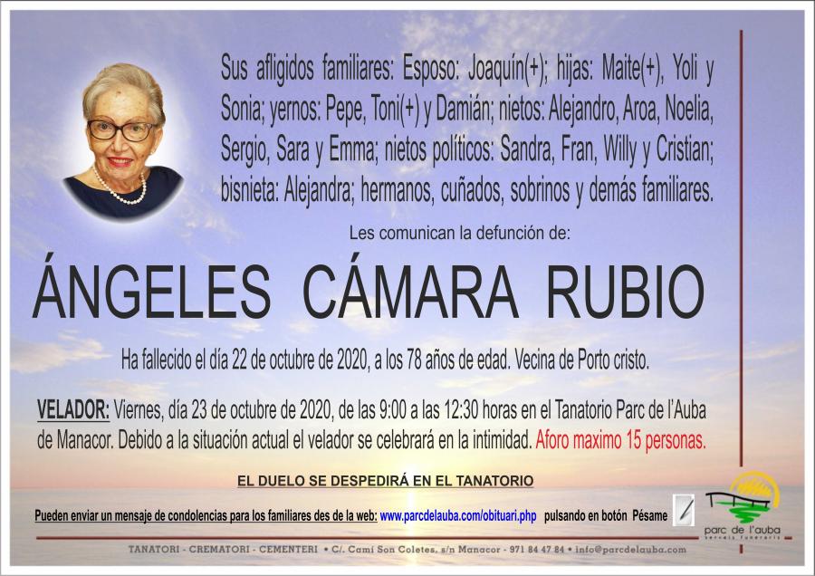 ANGELES CÁMARA RUBIO