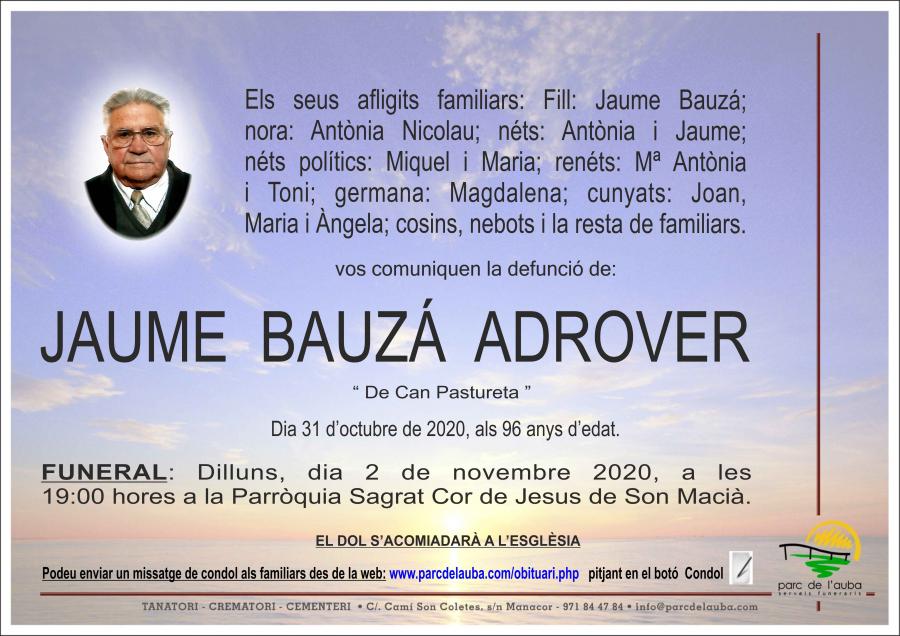 JAUME BAUZÁ ADROVER