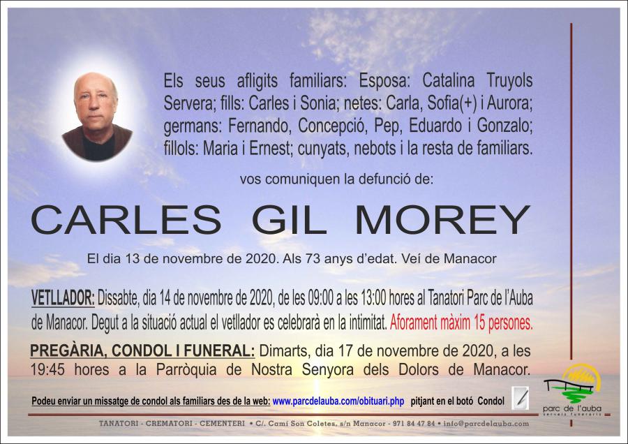 CARLES GIL MOREY