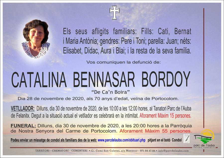 CATALINA BENNASAR BORDOY