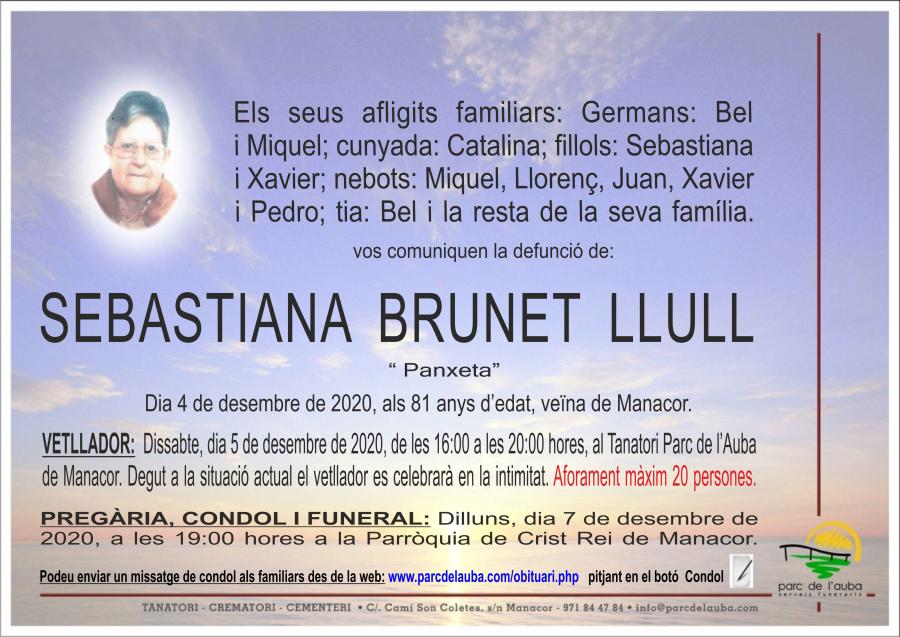 SEBASTIANA BRUNET LLULL