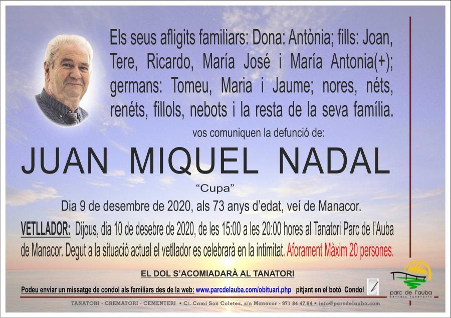 JUAN MIQUEL NADAL