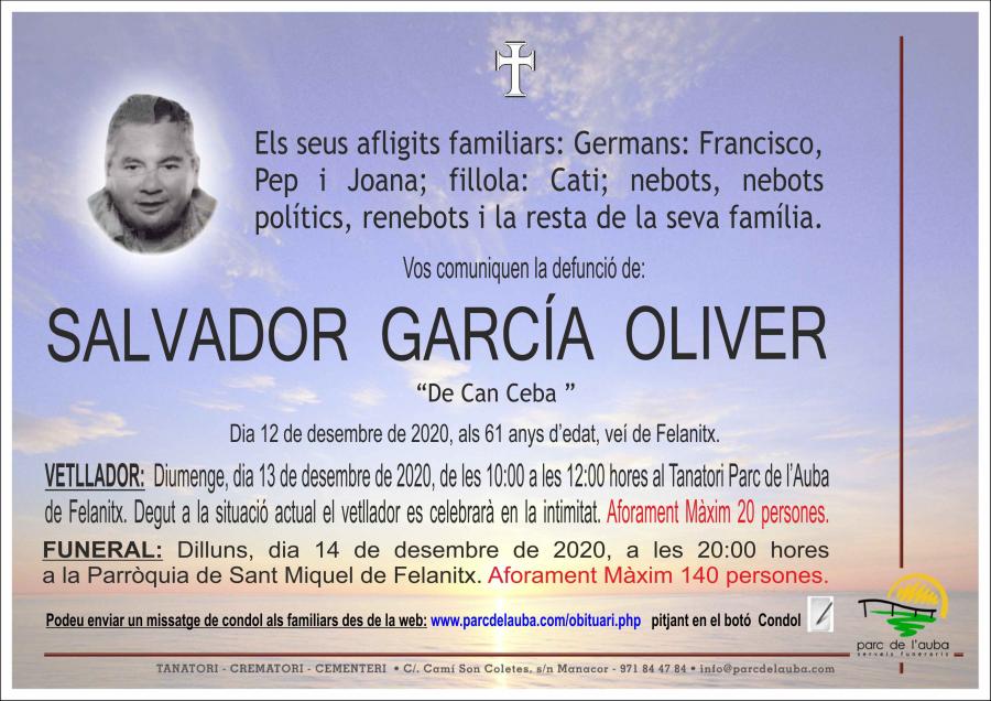 SALVADOR GARCÍA OLIVER