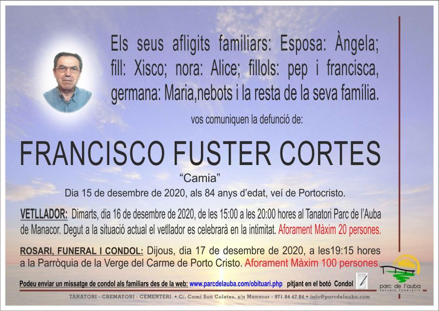 FRANCISCO FUSTER CORTES