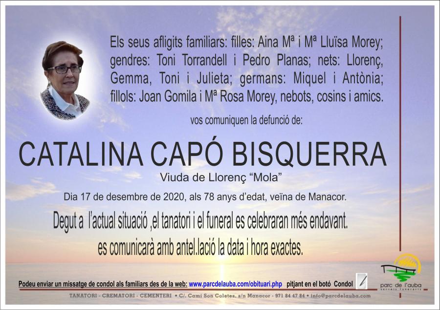 CATALINA CAPÓ BISQUERRA