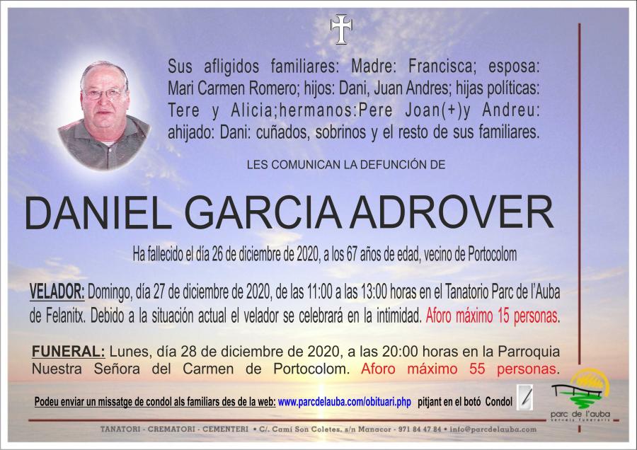 DANIEL GARCIA ADROVER