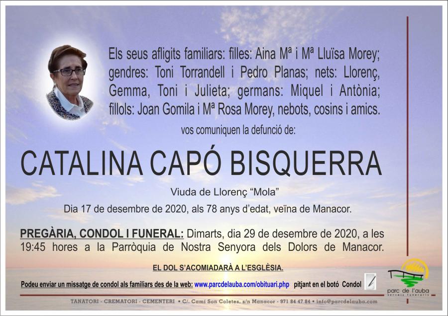 CATALINA  CAPÓ BISQUERRA