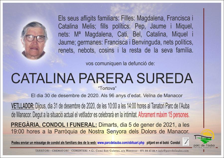 CATALINA  PARERA SUREDA