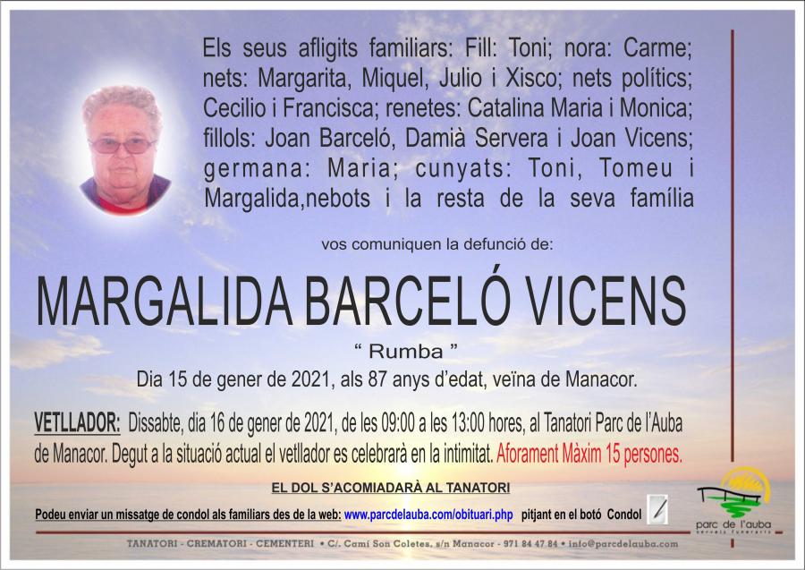 MARGALIDA BARCELÓ VICENS