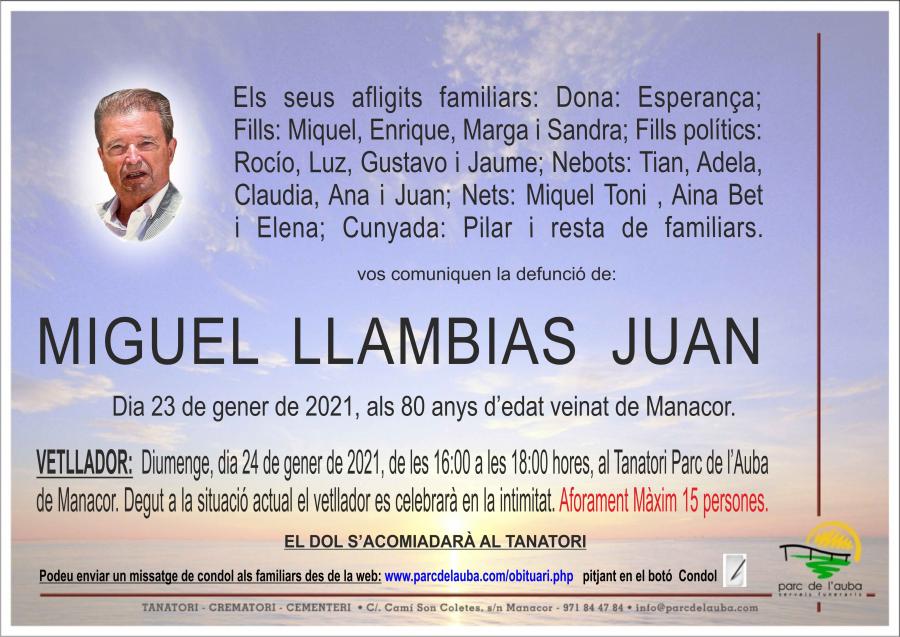 MIGUEL LLAMBIAS JUAN